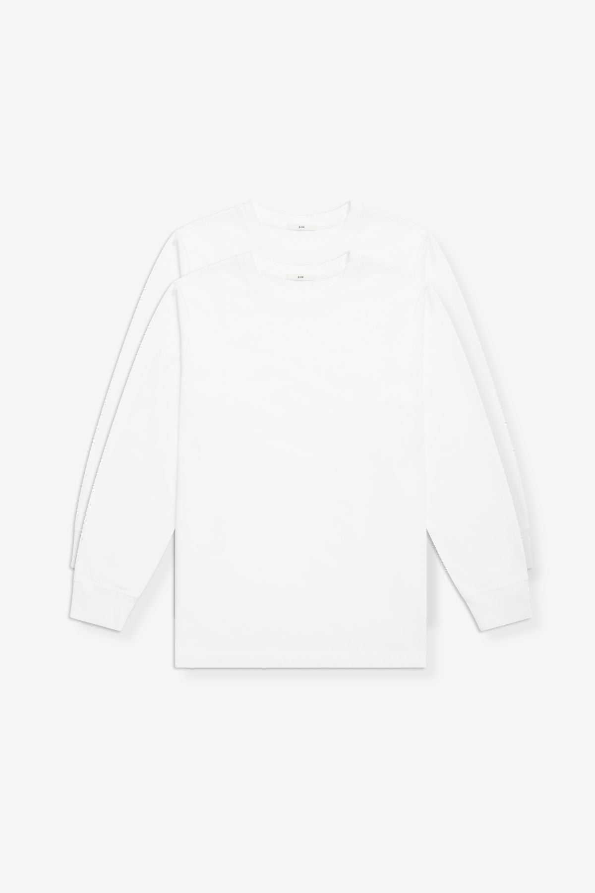 the white longsleeve (2-pack).
