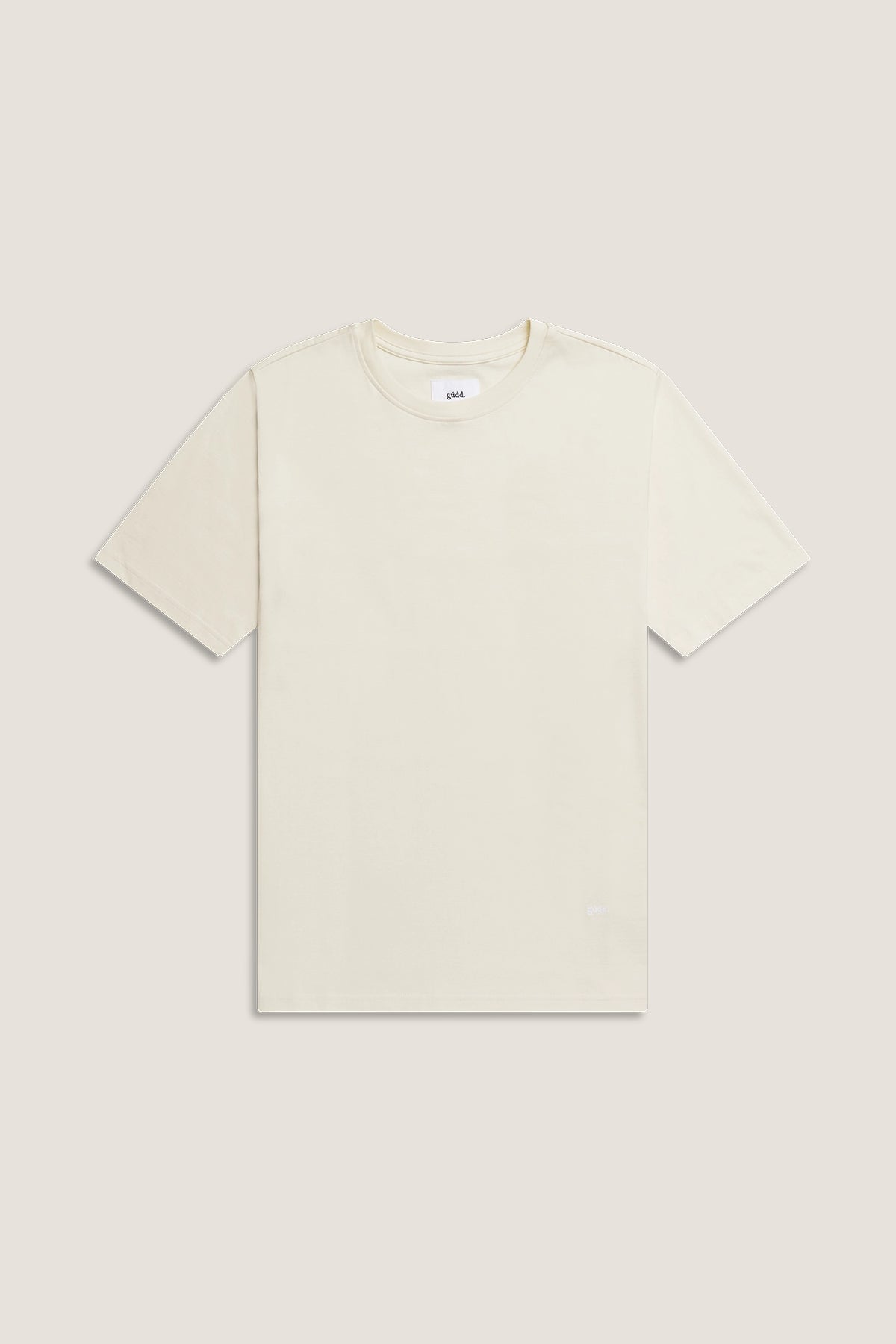 the off-white t-shirt.