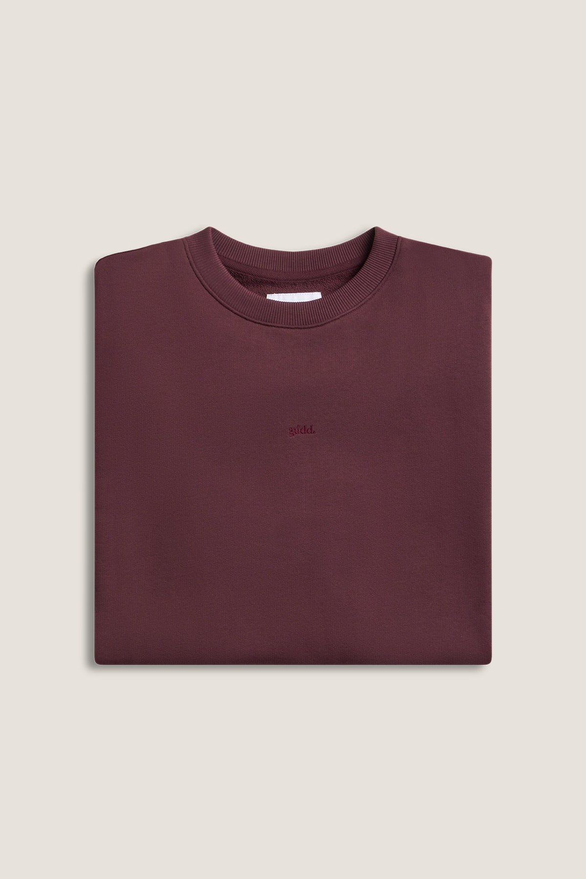 the mahagony crewneck.