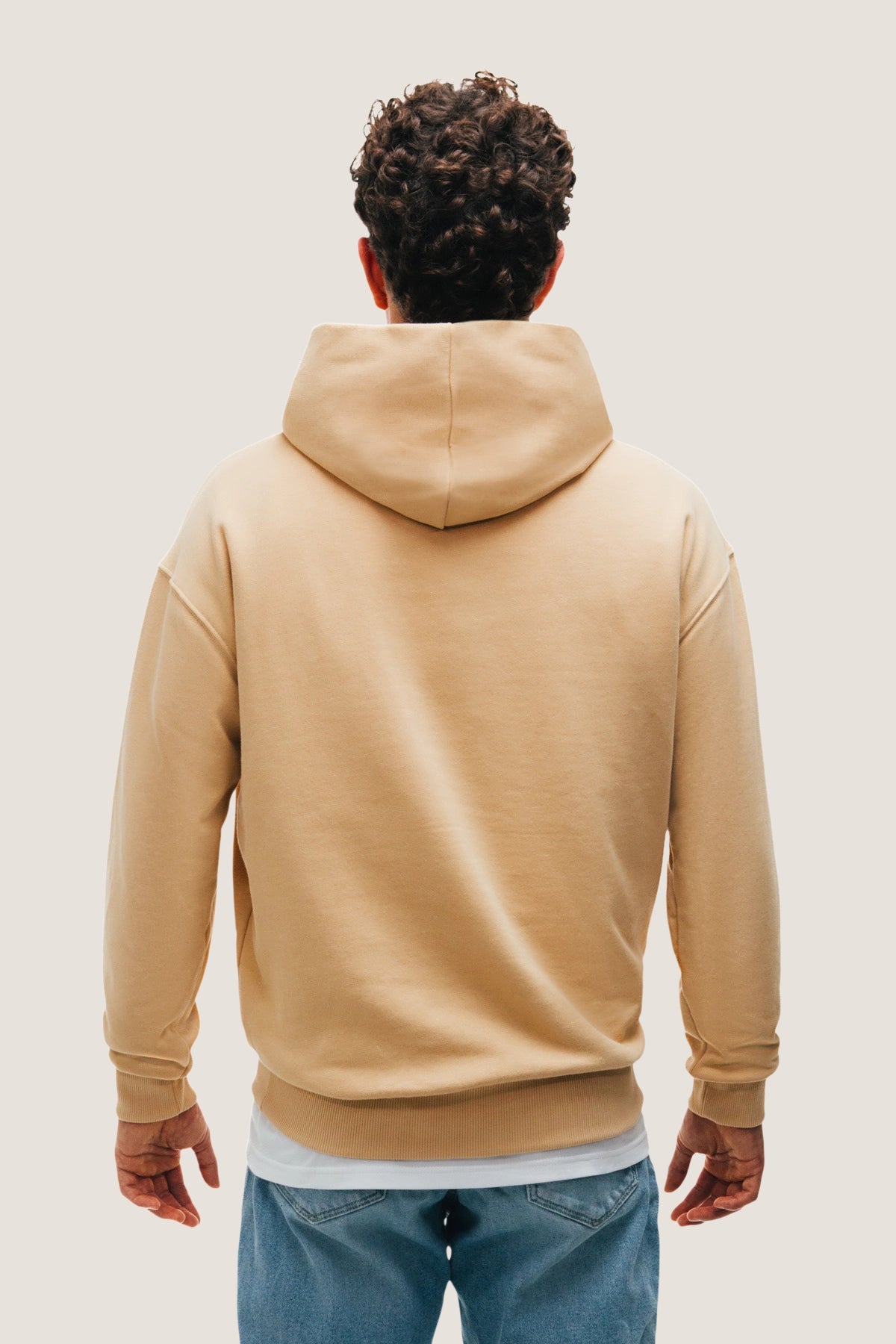 the almond hoodie.