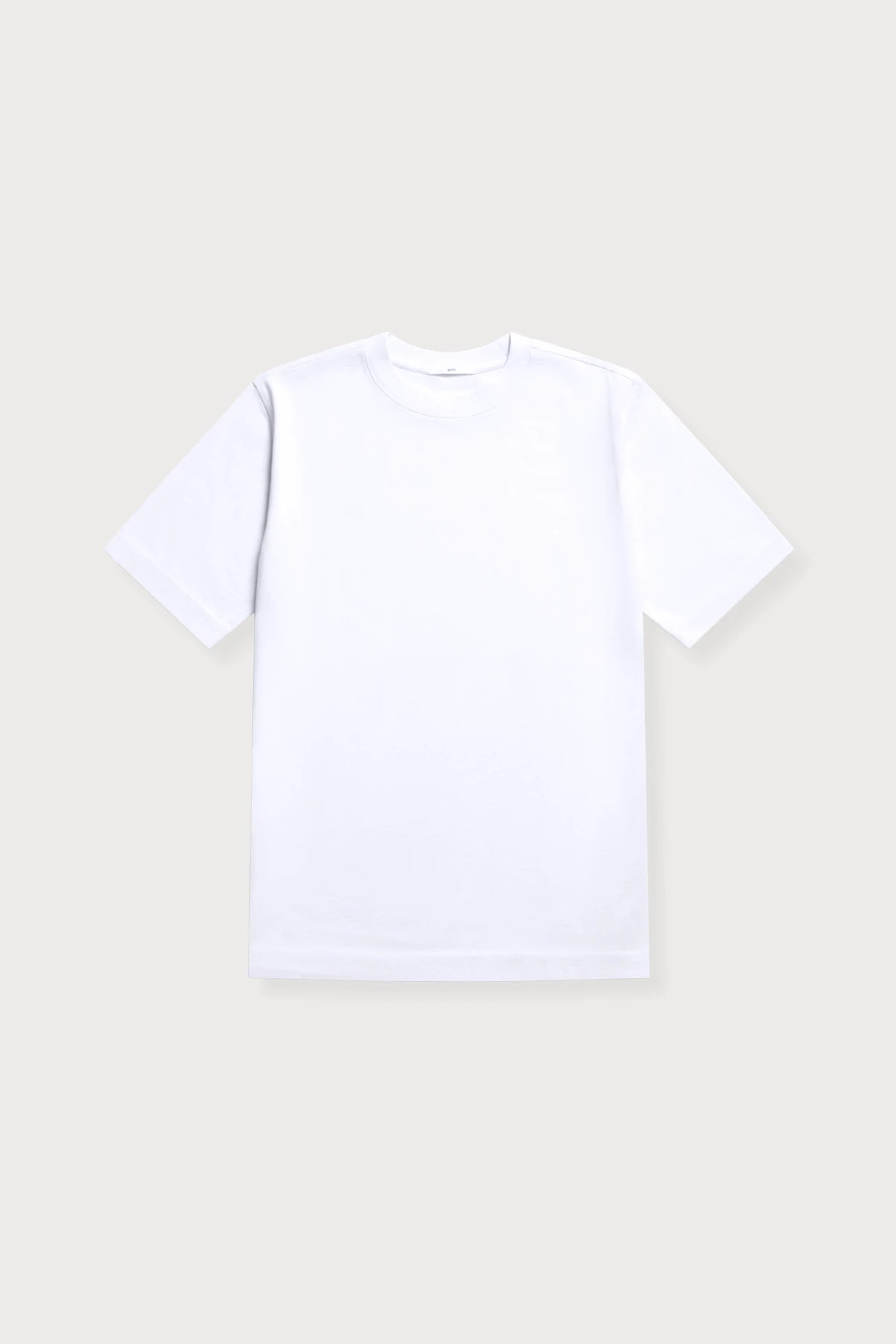 the white tee.
