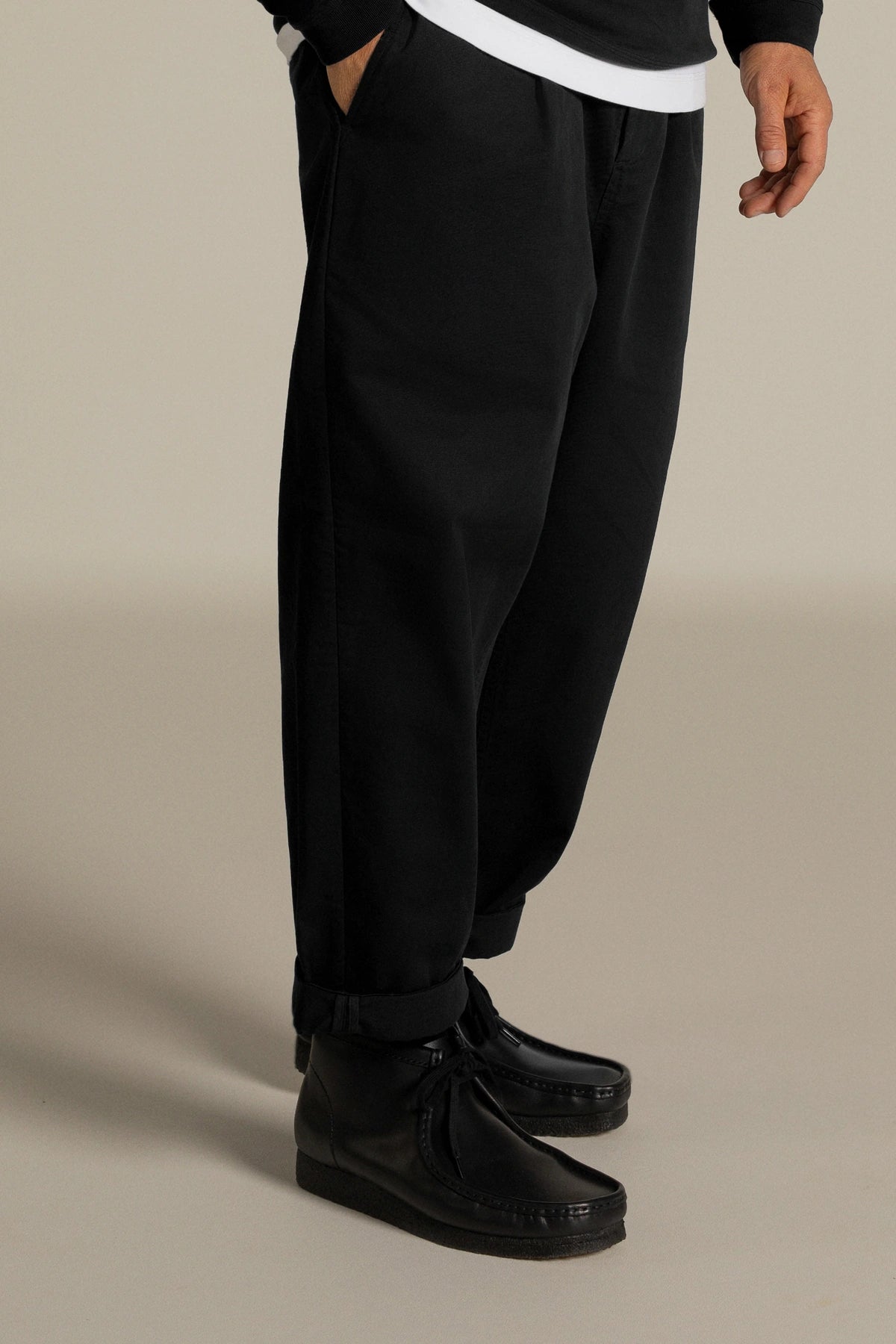 gúdd. The Black Work Trousers in Black, product photo 2