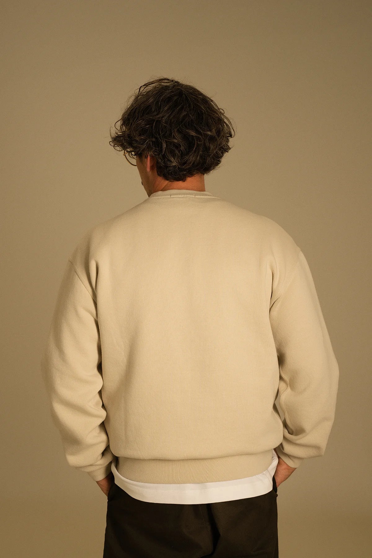 the bone crewneck.