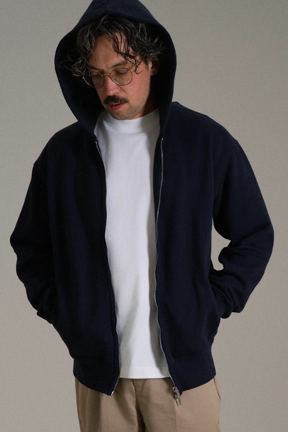 the ink zip hoodie.