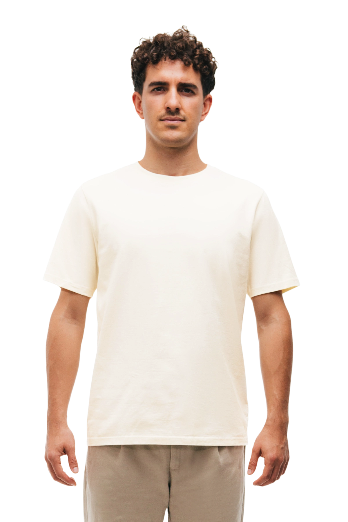 the off-white t-shirt.