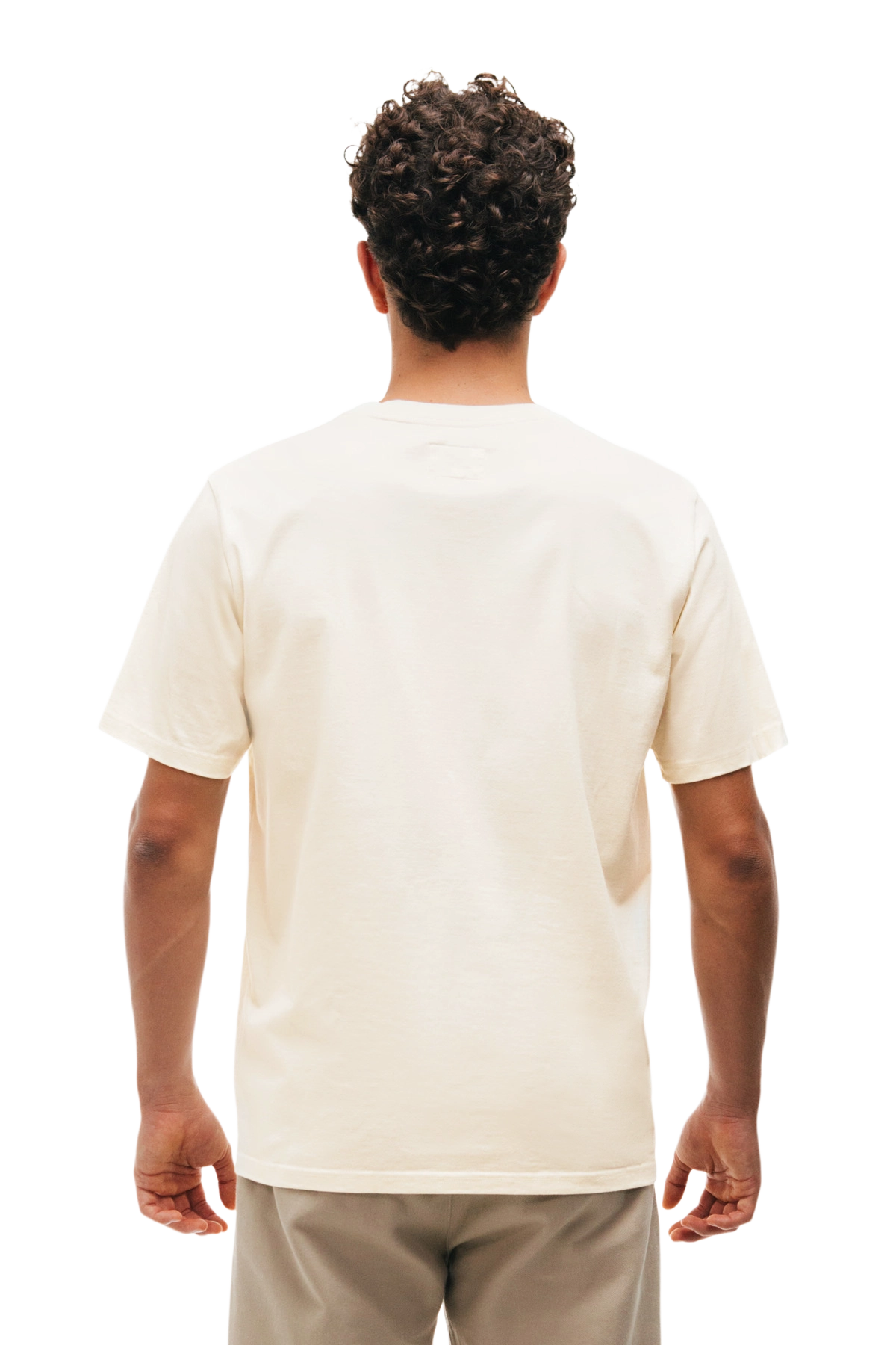 the off-white t-shirt.