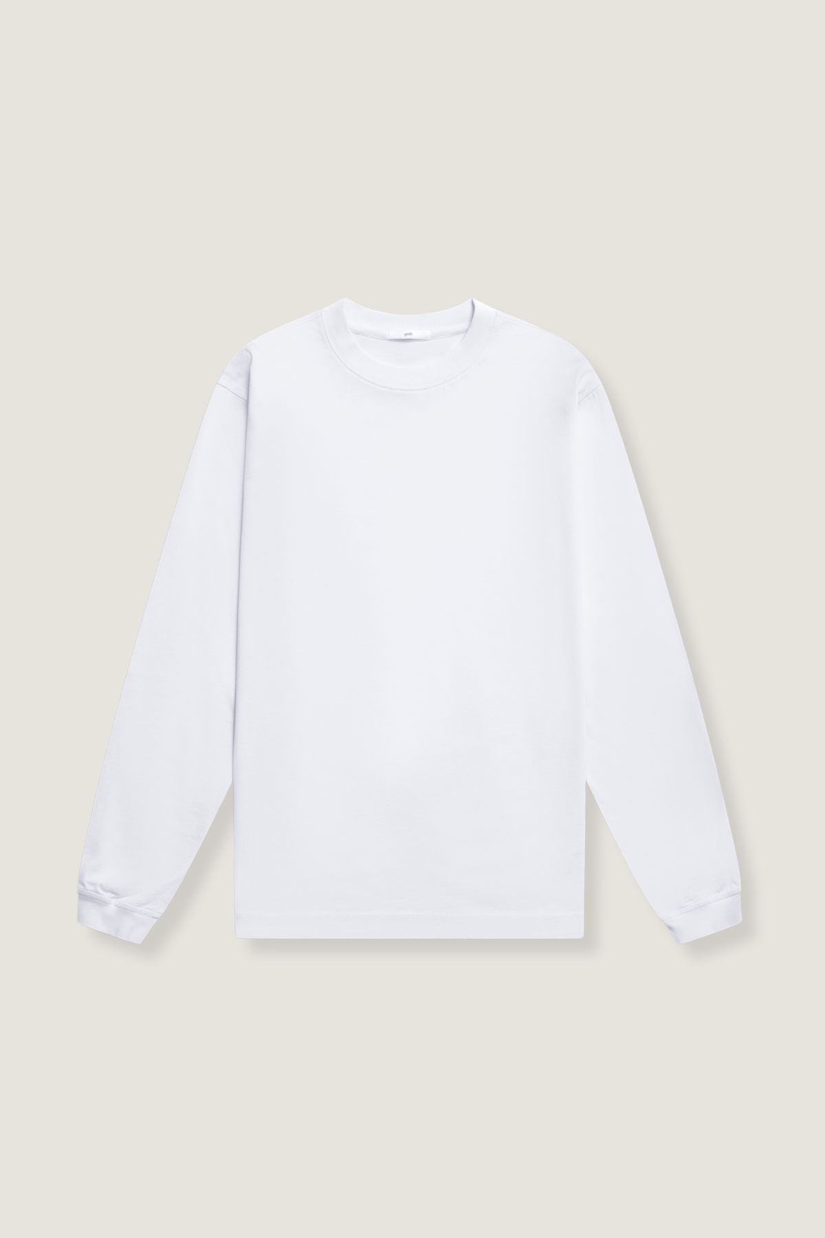 the white longsleeve.