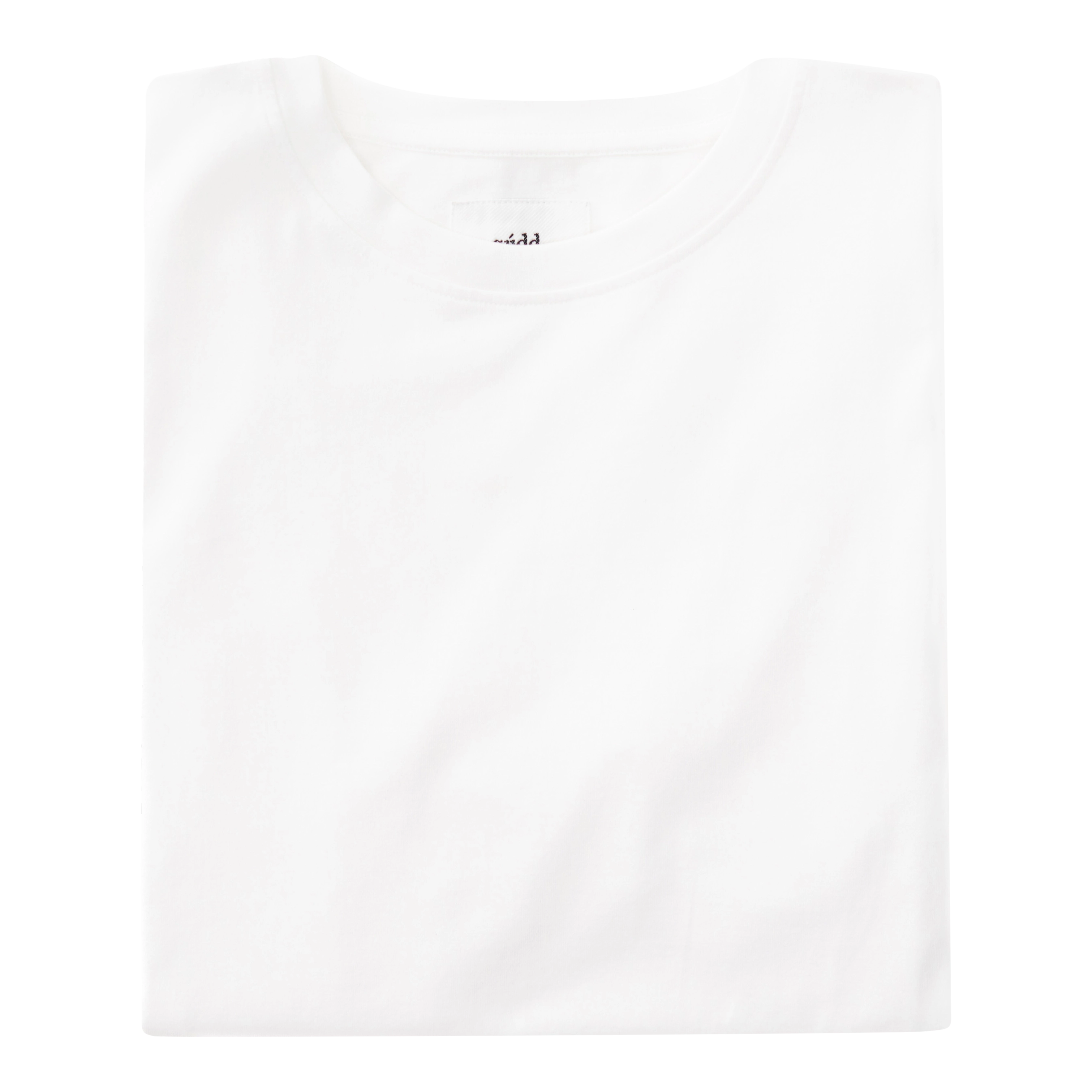 the white t-shirt.