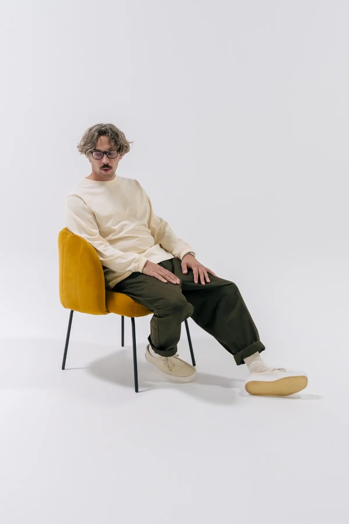 the all-natural bare ecru longsleeve.