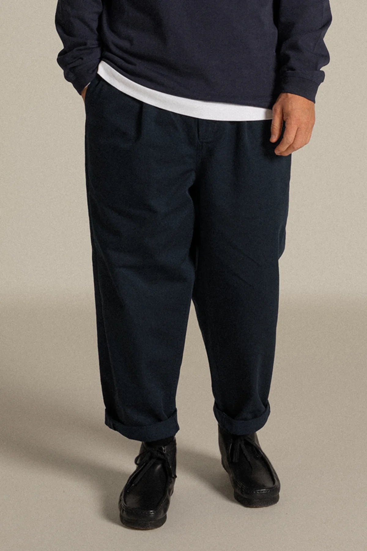 the ink work trousers.