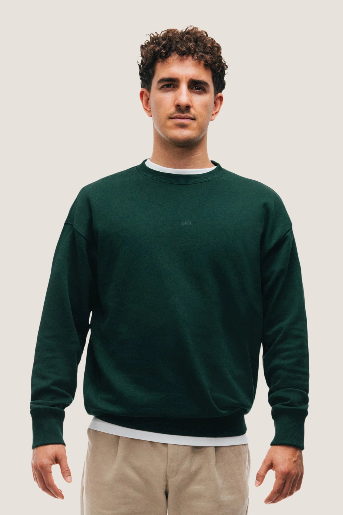the scarab crewneck.