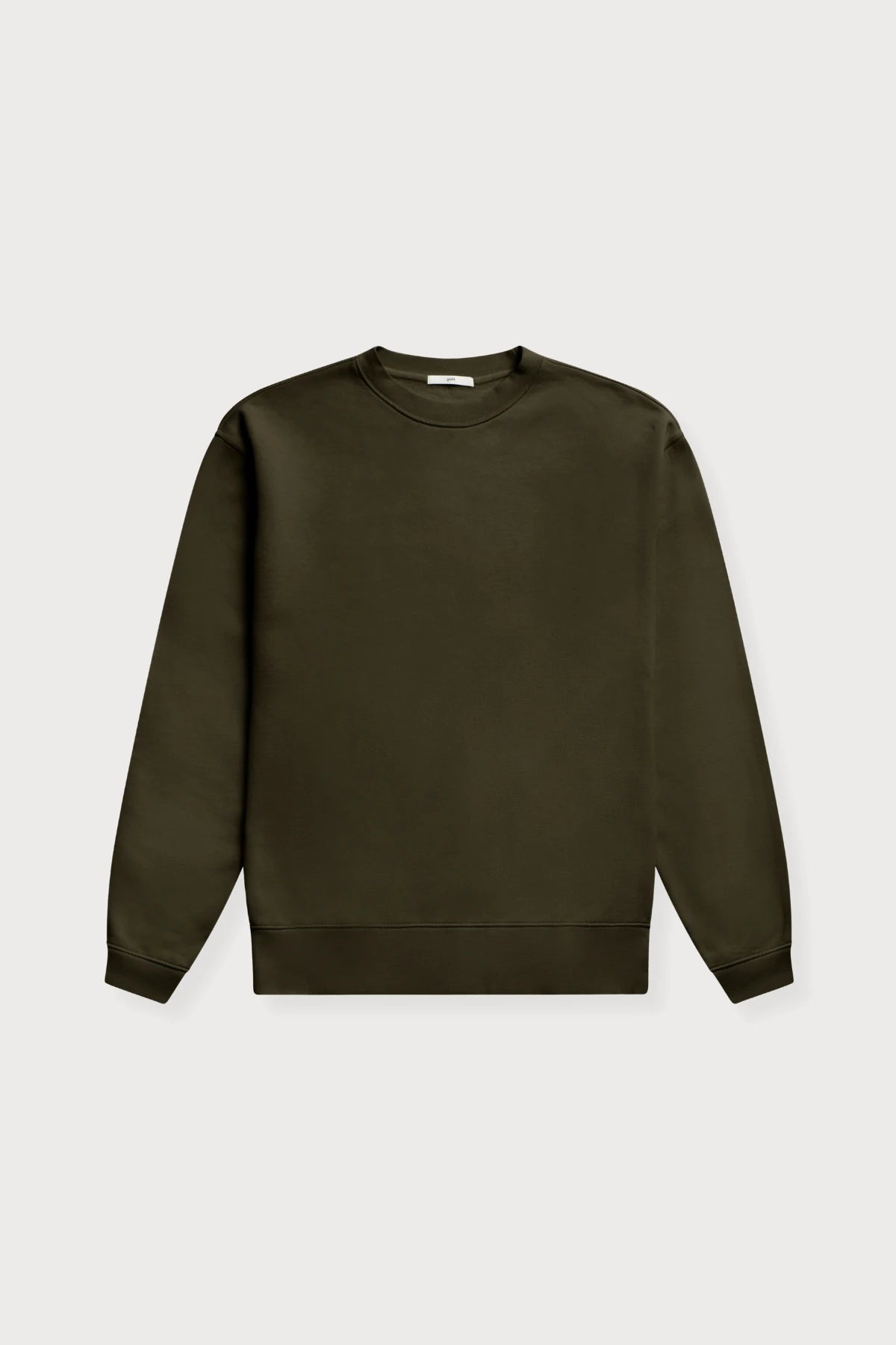 gúdd. The Olive Crewneck in Dust Olive, product photo 7