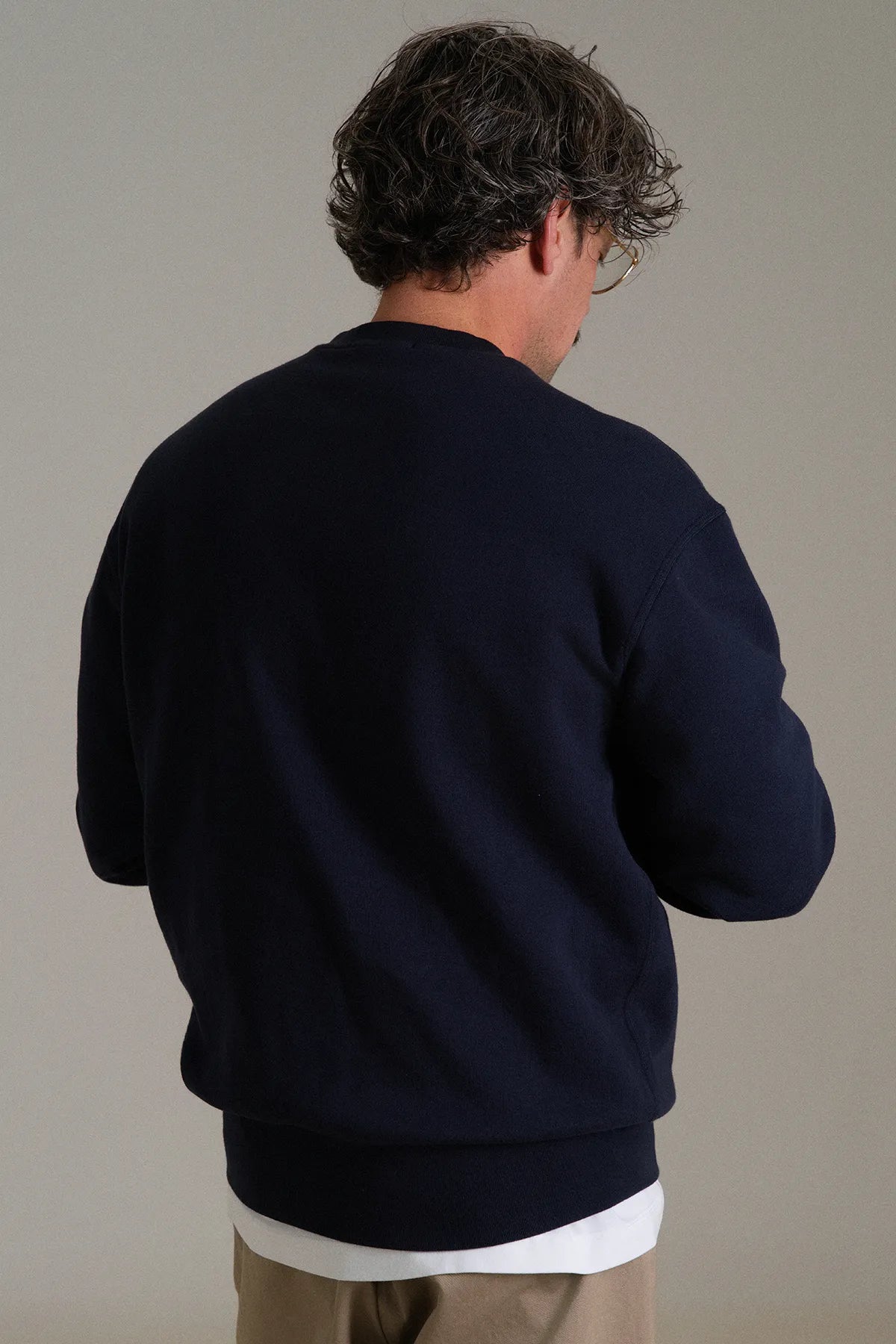 gúdd. The Ink Crewneck in Deep Ink, product photo 3