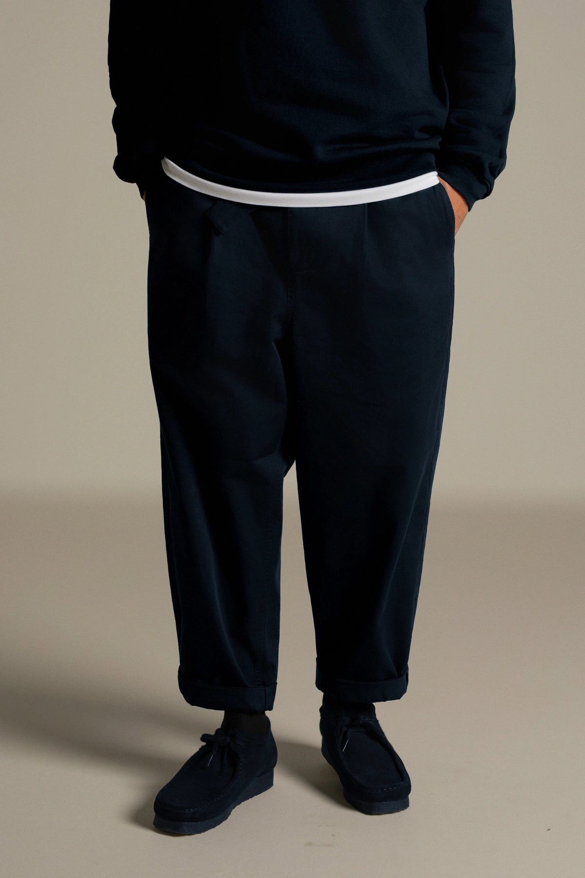 gúdd. The Ink Work Trousers in Deep Ink, product photo 2