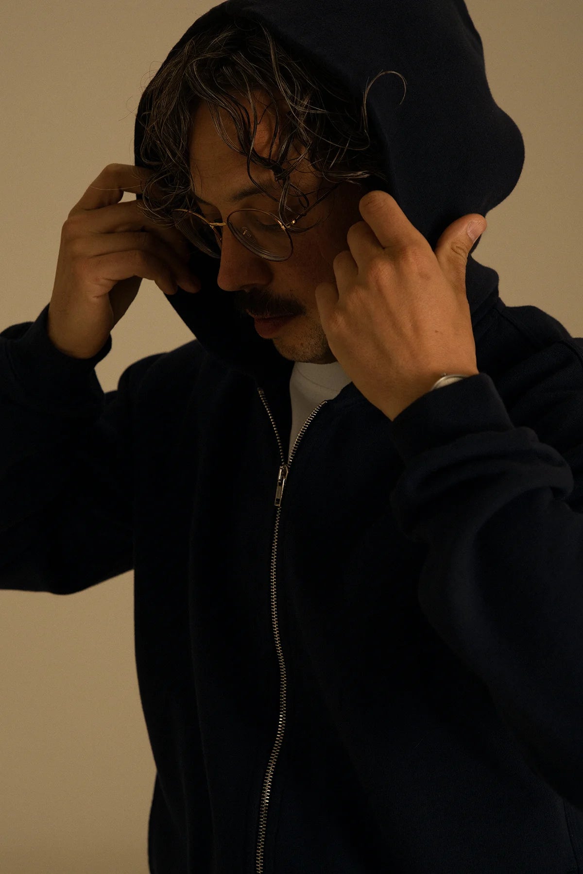 the ink zip hoodie.