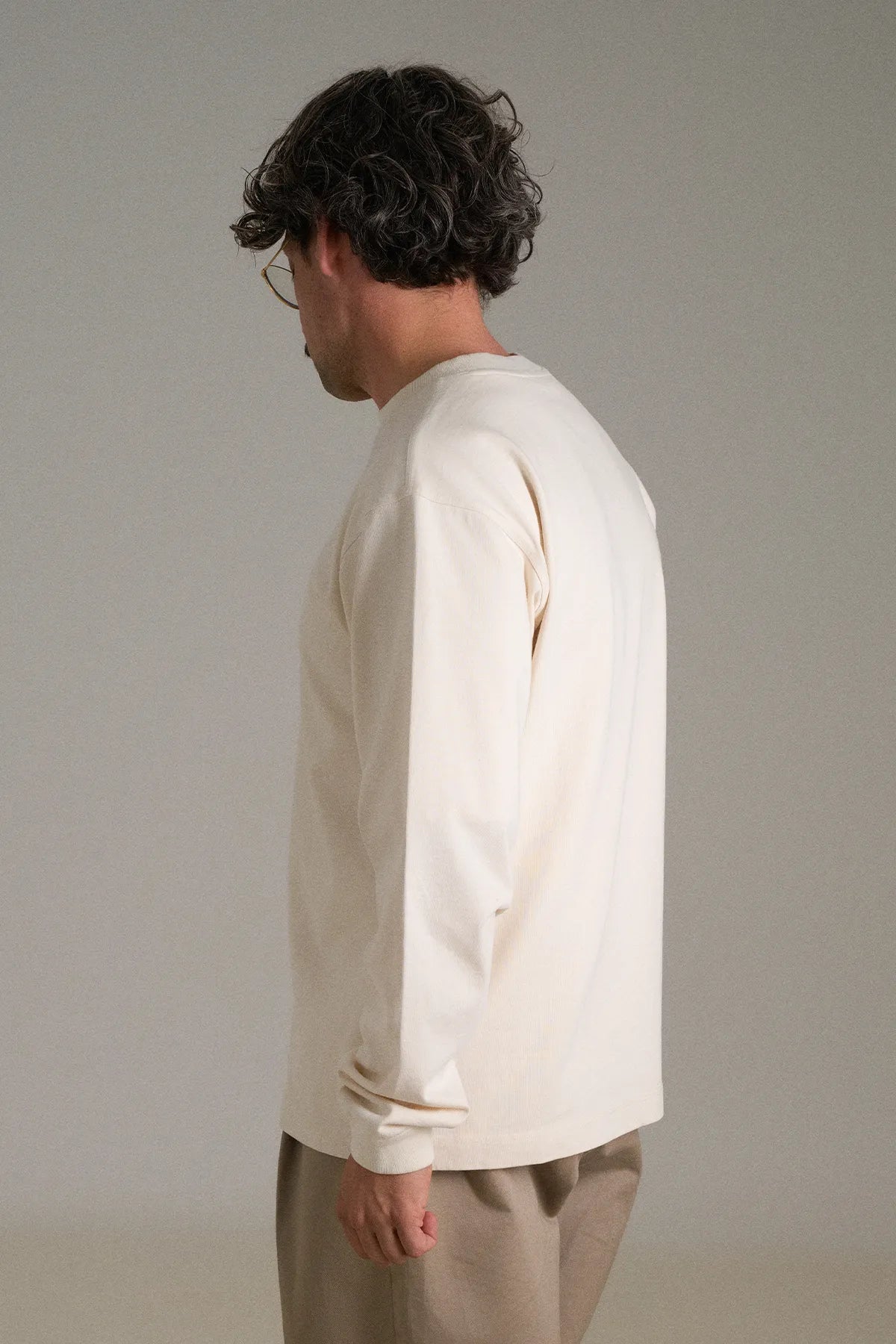 the undyed longsleeve.