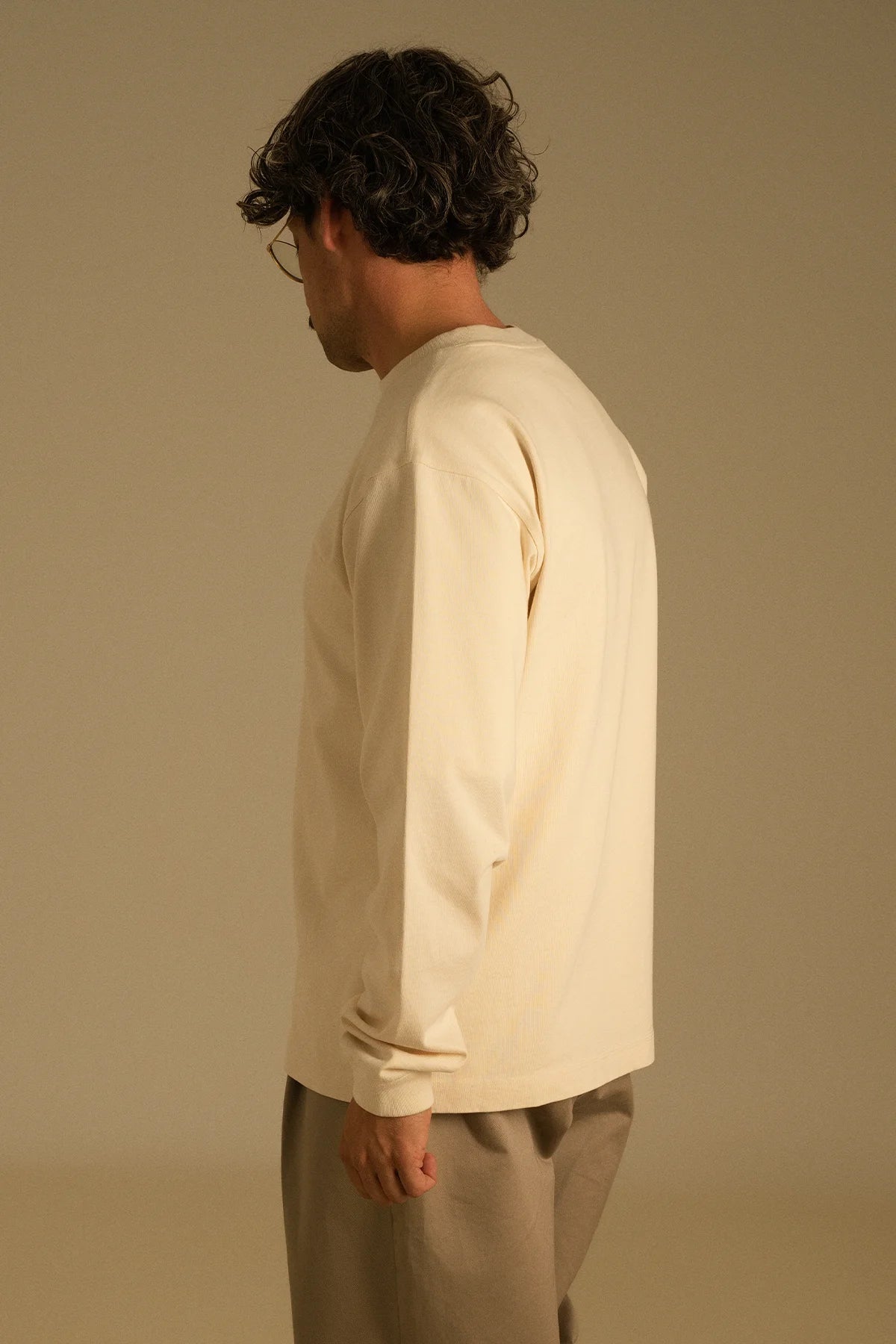 the undyed longsleeve.
